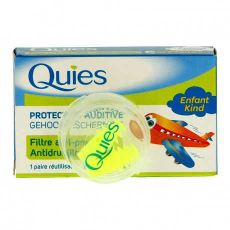 Bouchons d'oreille Quies Protection Anti-Bruit Silicone Discrétion