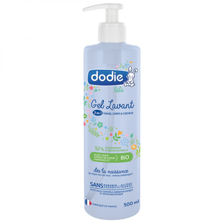 DODIE Gel lavant 3en1 Fl ppe/500ml DODIE Gel lavant 3en1 Fl ppe/500ml