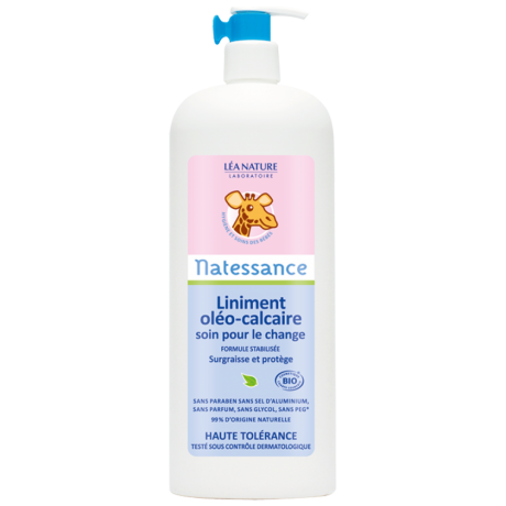 NATESSANCE - Bébé - Liniment oléo-calcaire, 1l NATESSANCE - Bébé - Liniment oléo-calcaire, 1l