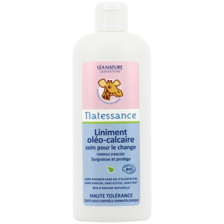 NATESSANCE - Bébé - Liniment oléo-calcaire, 500ml NATESSANCE - Bébé - Liniment oléo-calcaire, 500ml