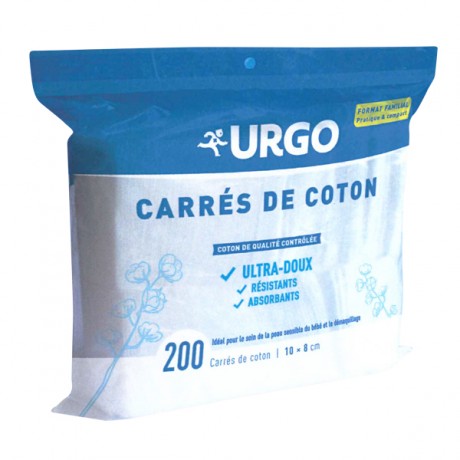 Urgo Carres De Coton 8x10cm Non Sterile 0 Unites Pharmammouth Urgo Carres De Coton 8x10cm Non Sterile 0 Unites Pharmammouth