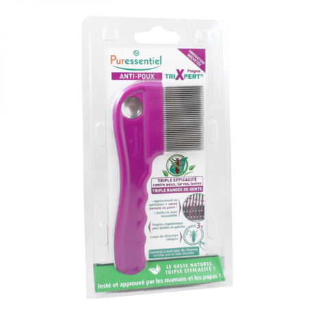 PURESSENTIEL TRIXPERT Peigne poux PURESSENTIEL TRIXPERT Peigne poux