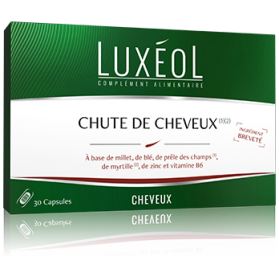 LUXEOL Chute de Cheveux - 1 boîte de 30 gelules