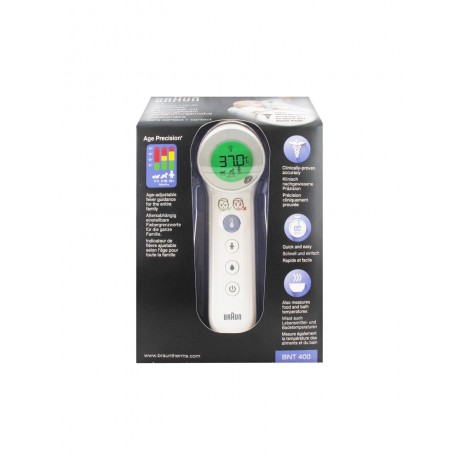 Braun Thermomètre sans Contact + Contact BNT 400 Braun Thermomètre sans Contact + Contact BNT 400