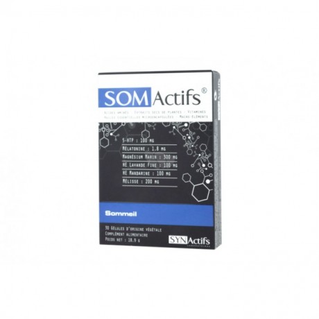LABORATOIRES SYNACTIFS - Somactifs 30 gelules LABORATOIRES SYNACTIFS - Somactifs 30 gelules