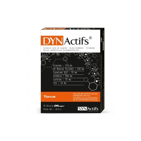 DYNACTIFS boite de 30 gellules DYNACTIFS boite de 30 gellules