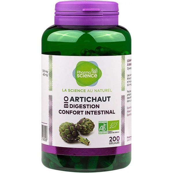 Pharmascience Artichaut Digestion Confort Intestinal Bio 0 Gelules Pharmammouth