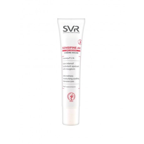 SVR Sensifine AR Crème Riche Soin Intensif Hydratant Apaisant Anti-Rougeurs 40 ml SVR Sensifine AR Crème Riche Soin Intensif Hydratant Apaisant Anti-Rougeurs 40 ml