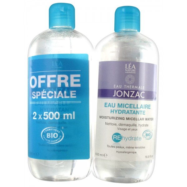 Eau De Jonzac Rehydrate Eau Micellaire Hydratante Lot De 2 X