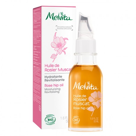 MELVITA HUILE ROSIER MUSCAT BIO 50ML