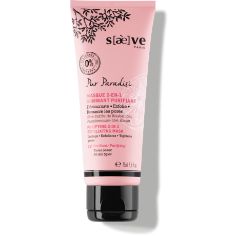 SAEVE MASQUE 2-EN-1 GOMMANT PURIFIANT 75ml SAEVE MASQUE 2-EN-1 GOMMANT PURIFIANT 75ml