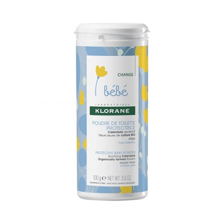 Klorane Bébé Poudre de Toilette Protectrice 100 g