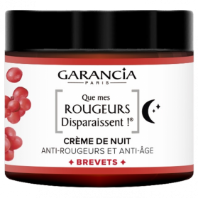 GARANCIA - QUE MES ROUGEURS DISPARAISSENT - Crème de Nuit Anti-Rougeurs et Anti-Âge, 50ml