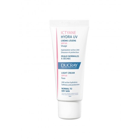 Ducray Ictyane Hydra UV Crème Légère SPF 30 Visage 40 ml Ducray Ictyane Hydra UV Crème Légère SPF 30 Visage 40 ml