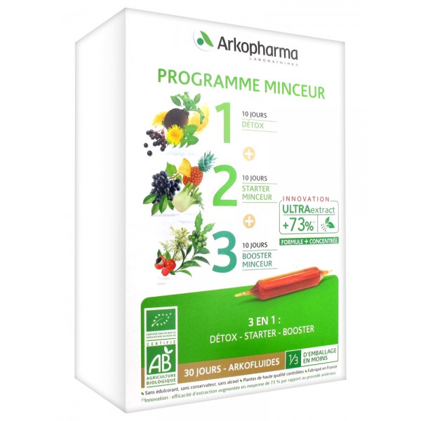 Arkopharma Minceur Programme Minceur Bio Pharmammouth