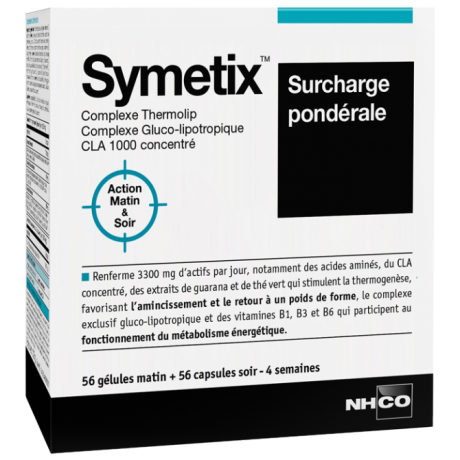 NHCO - Symetix, 56 gélules + 56 capsules NHCO - Symetix, 56 gélules + 56 capsules