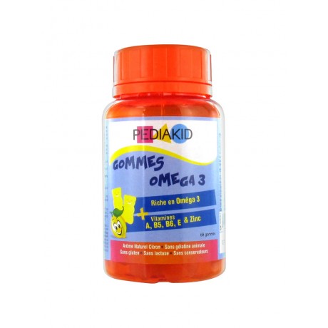 Pediakid Gommes Oméga 3 60 Gommes Pediakid Gommes Oméga 3 60 Gommes