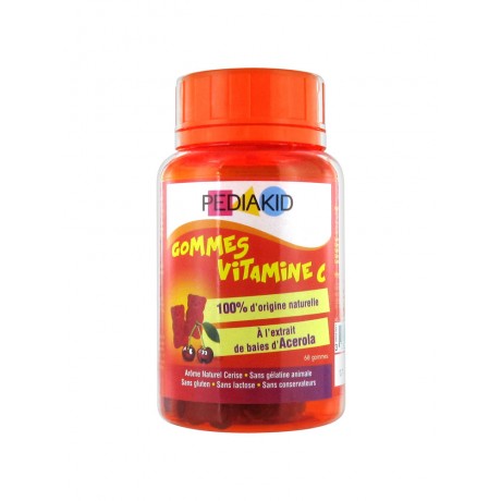 Pediakid Gommes Vitamine C 60 Gommes Pediakid Gommes Vitamine C 60 Gommes