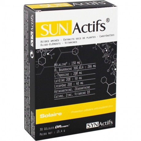 SUNACTIFS 30 GELULES SUNACTIFS 30 GELULES