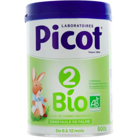 PICOT BIO 2 Lait poudre 800g - 37929 - Lait de