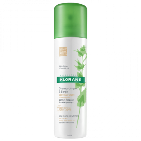 KLORANE - Shampooing Sec Teinté à l’Ortie, 150ml KLORANE - Shampooing Sec Teinté à l’Ortie, 150ml