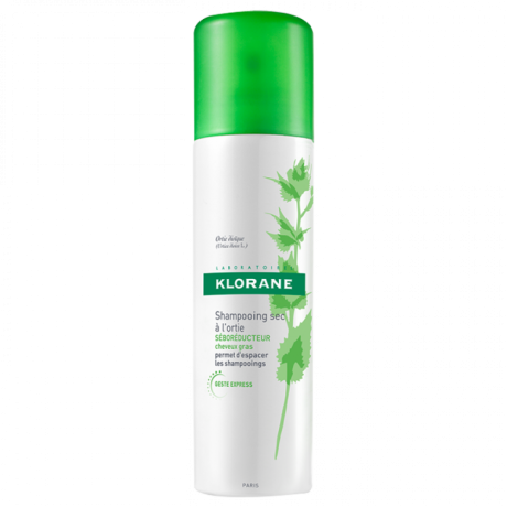 KLORANE - Shampooing Sec à l’Ortie, 2 flacons de 150ml KLORANE - Shampooing Sec à l’Ortie, 2 flacons de 150ml