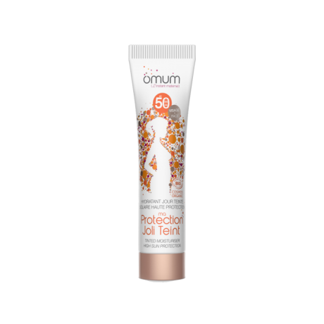 OMUM MA PROTECTION JOLI TEINT CREME HYDRATANTE TEINTE SPF50 40ml OMUM MA PROTECTION JOLI TEINT CREME HYDRATANTE TEINTE SPF50 40ml