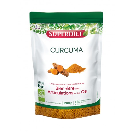 SUPERDIET Curcuma Bio 200 g