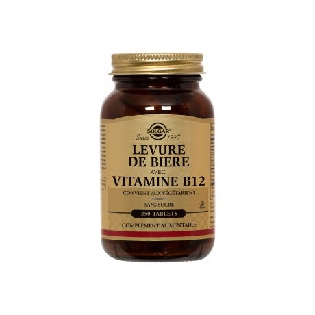 SOLGAR Levure de bière Tabl P/250 SOLGAR Levure de bière Tabl P/250