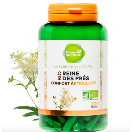 PHARMASCIENCE BIO REINE DES PRES 200 gélules PHARMASCIENCE BIO REINE DES PRES 200 gélules