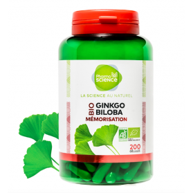 PHARMASCIENCE GINKGO BILOBA 200 gélules