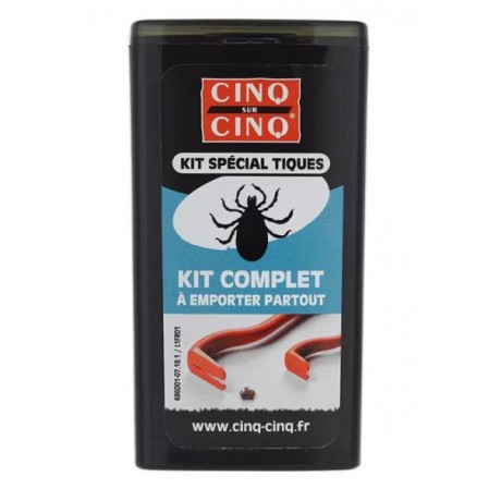 Cinq sur Cinq kit spécial tiques Cinq sur Cinq kit spécial tiques