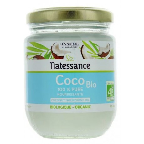 Natessance huile de coco BIO pot 200ml Natessance huile de coco BIO pot 200ml