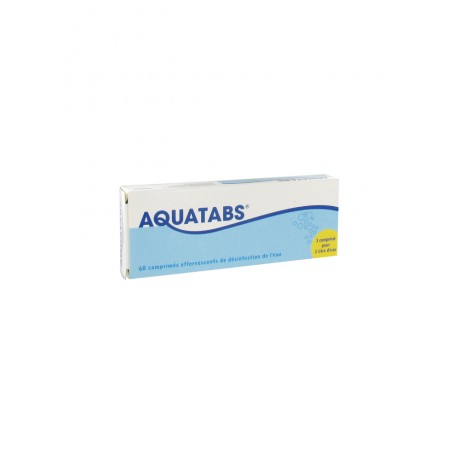 Aquatabs 1 Litre 60 Comprimés Aquatabs 1 Litre 60 Comprimés