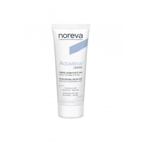 Noreva Aquareva Crème Hydratante 24H Texture Légère 40 ml