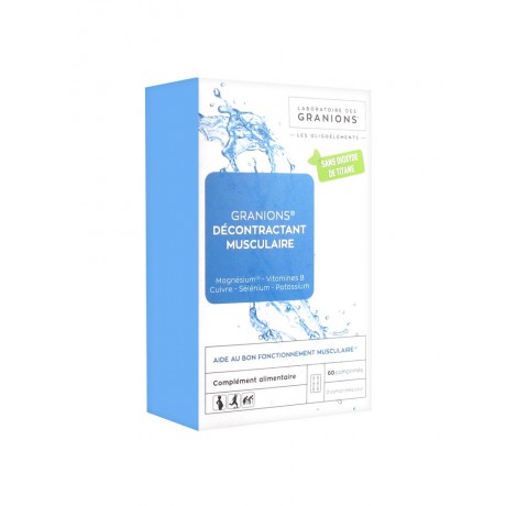 Granions Les Oligoéléments Décontractant Musculaire 60 Comprimés Granions Les Oligoéléments Décontractant Musculaire 60 Comprimés