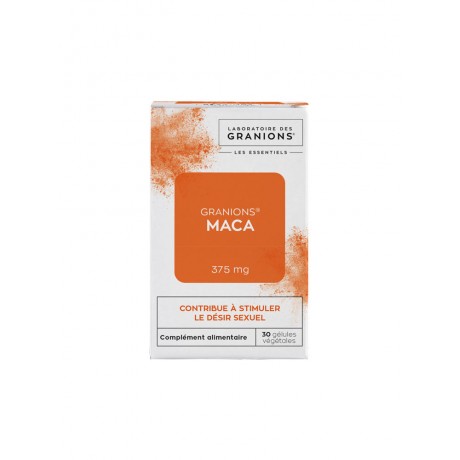 Granions Les Essentiels Maca 375 mg 30 Gélules Végétales Granions Les Essentiels Maca 375 mg 30 Gélules Végétales