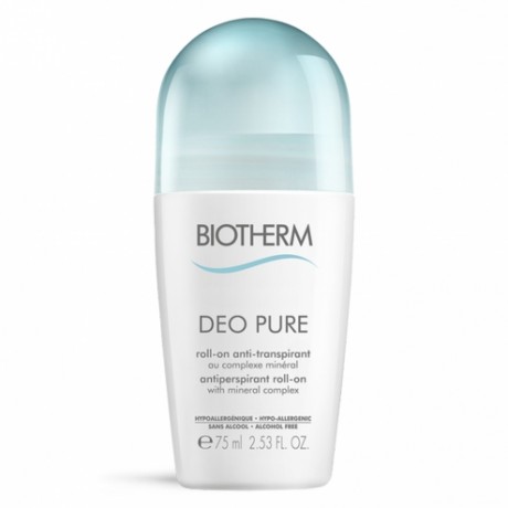 BIOTHERM DEO PURE ROLL-ON ANTI-TRANSPIRANT 75ML BIOTHERM DEO PURE ROLL-ON ANTI-TRANSPIRANT 75ML