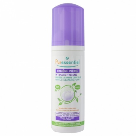 PURESSENTIEL HYGIENE INTIME MOUSSE LAVANTE DOUCEUR BIO 150ML PURESSENTIEL HYGIENE INTIME MOUSSE LAVANTE DOUCEUR BIO 150ML