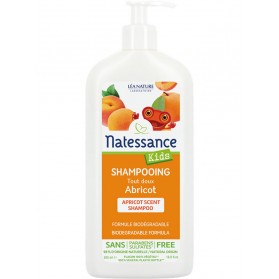 Natessance kids shampooing tout doux abricot 500ml