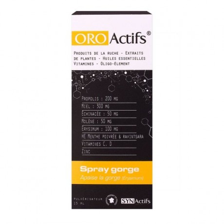 SYNACTIFS OroActifs spray gorge 15ml SYNACTIFS OroActifs spray gorge 15ml