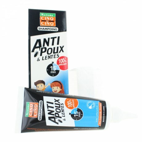 CINQ SUR CINQ SHAMPOOING ANTI POUX ET LENTES 100ML + APPLICATEUR CINQ SUR CINQ SHAMPOOING ANTI POUX ET LENTES 100ML + APPLICATEUR