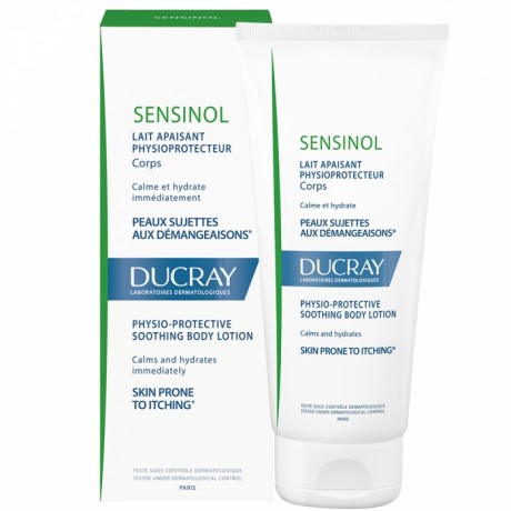 DUCRAY SENSINOL LAIT APAISANT PHYSIOPROTECTEUR CORPS PEAUX SUJETTES AUX DEMANGEAISONS 200ML DUCRAY SENSINOL LAIT APAISANT PHYSIOPROTECTEUR CORPS PEAUX SUJETTES AUX DEMANGEAISONS 200ML