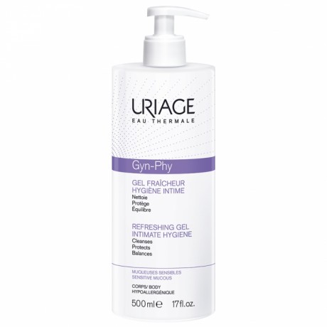 URIAGE GYN-PHY GEL FRAICHEUR HYGIENE INTIME MUQUEUSES SENSIBLES 500ML URIAGE GYN-PHY GEL FRAICHEUR HYGIENE INTIME MUQUEUSES SENSIBLES 500ML