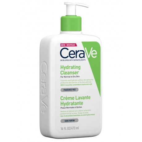 CeraVe Crème Lavante Hydratante 473 ml