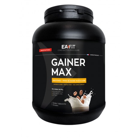 Eafit Construction Musculaire Gainer Max 1,1 kg - Parfum : Cappuccino Eafit Construction Musculaire Gainer Max 1,1 kg - Parfum : Cappuccino