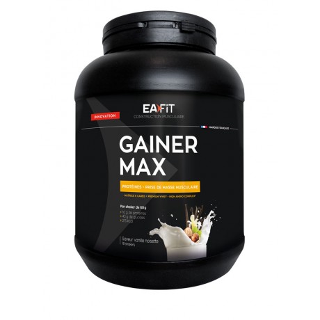 Eafit Construction Musculaire Gainer Max 1,1 kg - Parfum : Vanille Noisette Eafit Construction Musculaire Gainer Max 1,1 kg - Parfum : Vanille Noisette