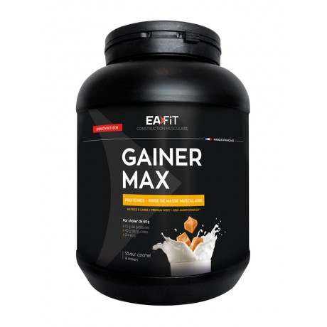 Eafit Construction Musculaire Gainer Max 1,1 kg - Parfum : Caramel