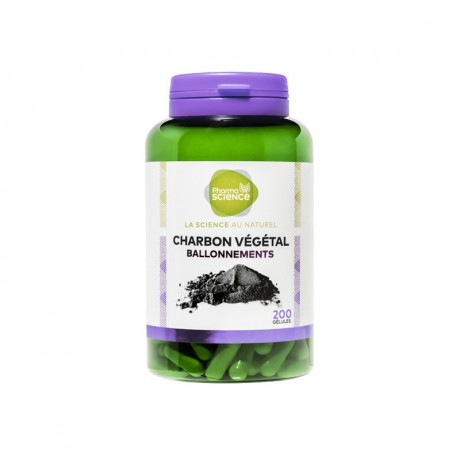 PHARMASCIENCE CHARBON VEGETAL ACTIVE 200GEL PHARMASCIENCE CHARBON VEGETAL ACTIVE 200GEL