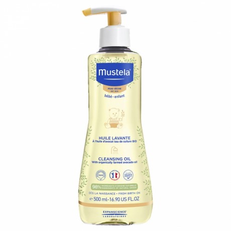 MUSTELA HUILE LAVANTE PEAUX SECHES 500ML MUSTELA HUILE LAVANTE PEAUX SECHES 500ML